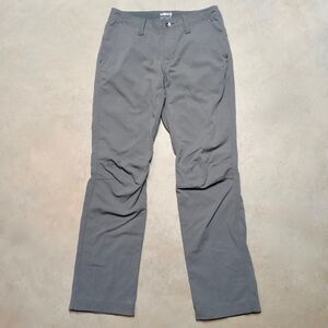 Marmot Pants Size 30x32 Gray Nylon Straight Leg Outdoor Hiking Camping Gorpcore